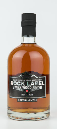 Swiss Mountain Single Malt Whisky, Rock Label